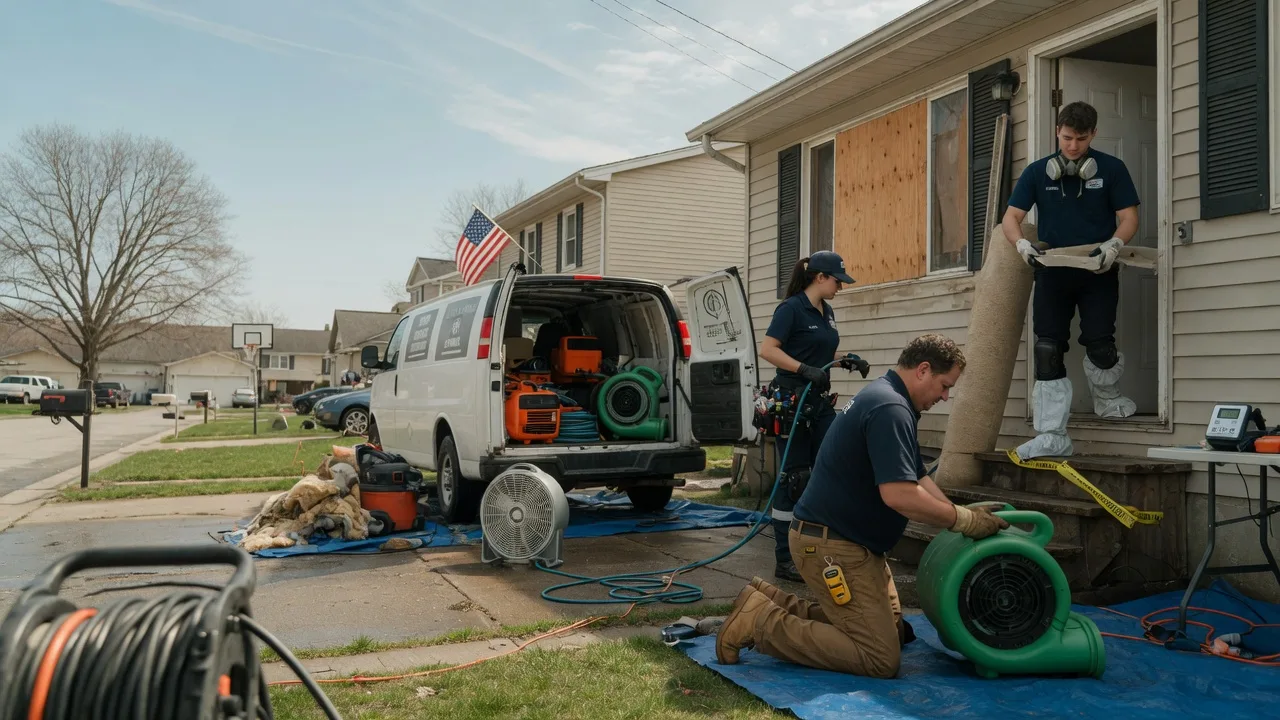 Water Damage Restoration in Columbiana, AL near me